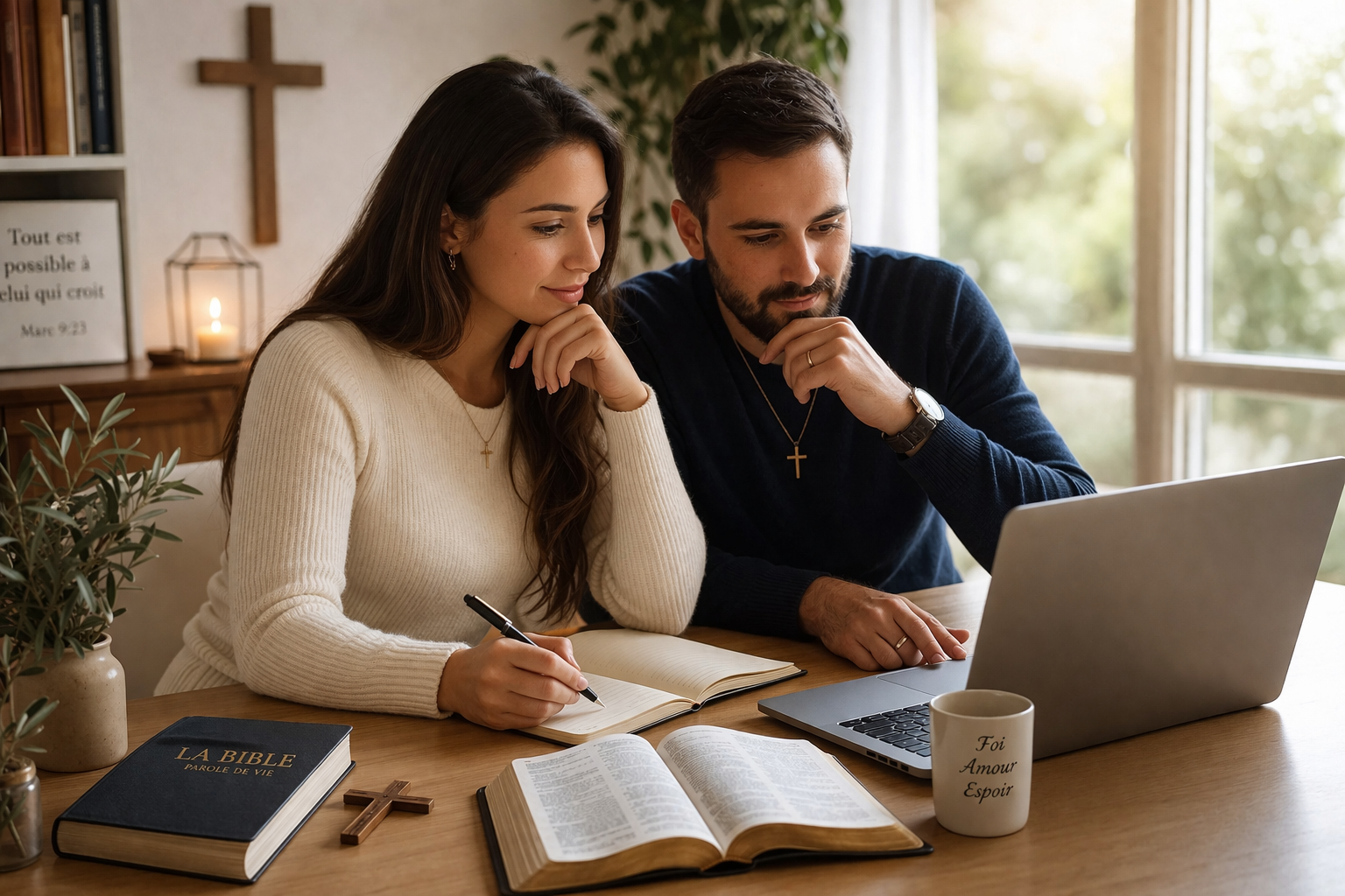 Couple chrétien sérieux  comparatif et discernement